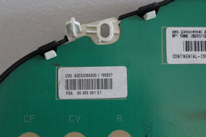 CONTACHILOMETRI Citroen C3 ORIGINALE USATO  A2C53385827 2009-2016