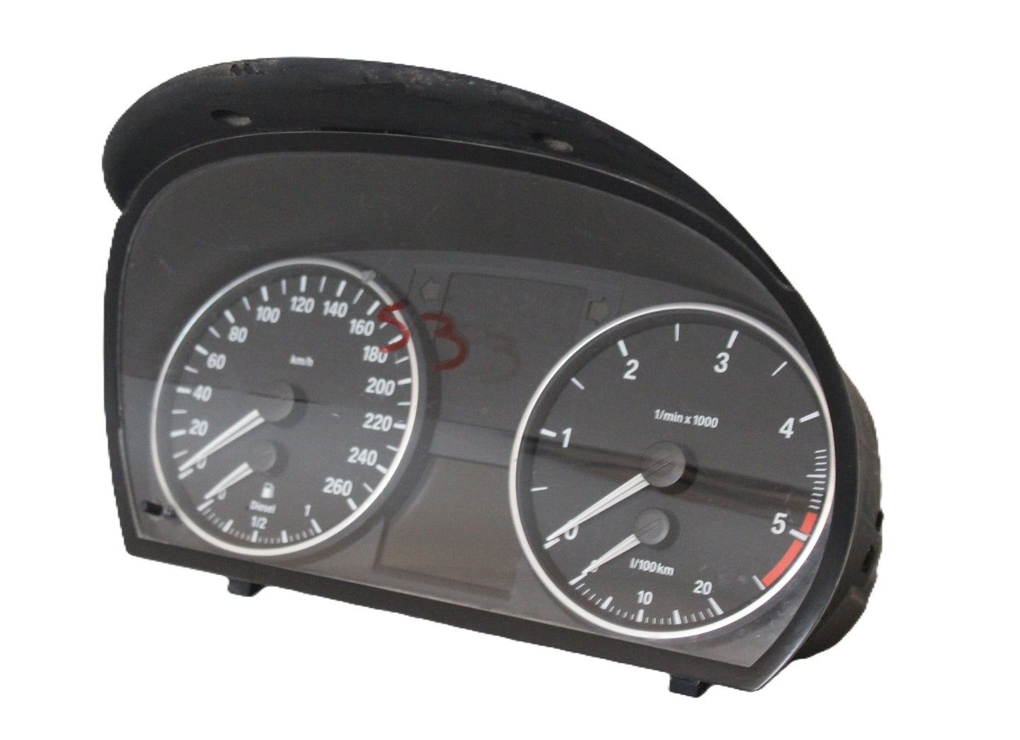 CONTACHILOMETRI ORIGINALE USATO BMW SERIE 3  2.0 DIESEL 2005-2013 9122602-01 1025350-62