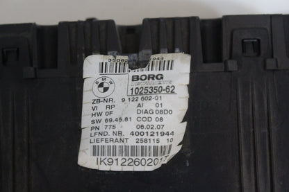 CONTACHILOMETRI ORIGINALE USATO BMW SERIE 3  2.0 DIESEL 2005-2013 9122602-01 1025350-62