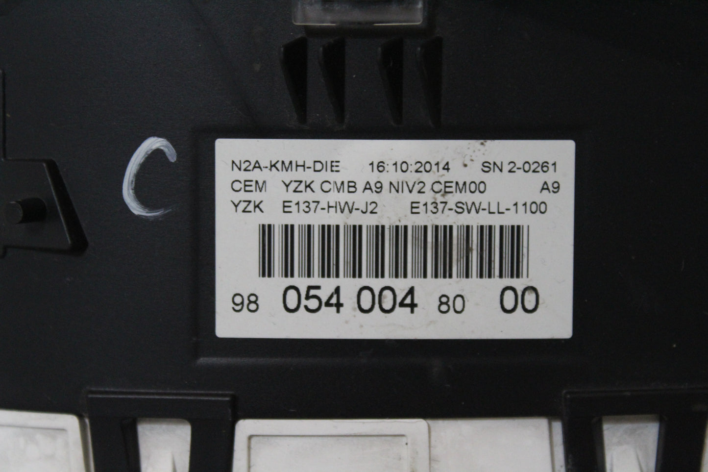 STRUMENTAZIONE PER PEUGEOT 208 ORIGINALE USATO  2013-2019 76931779OU