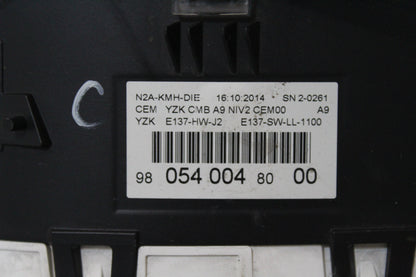 STRUMENTAZIONE PER PEUGEOT 208 ORIGINALE USATO  2013-2019 76931779OU