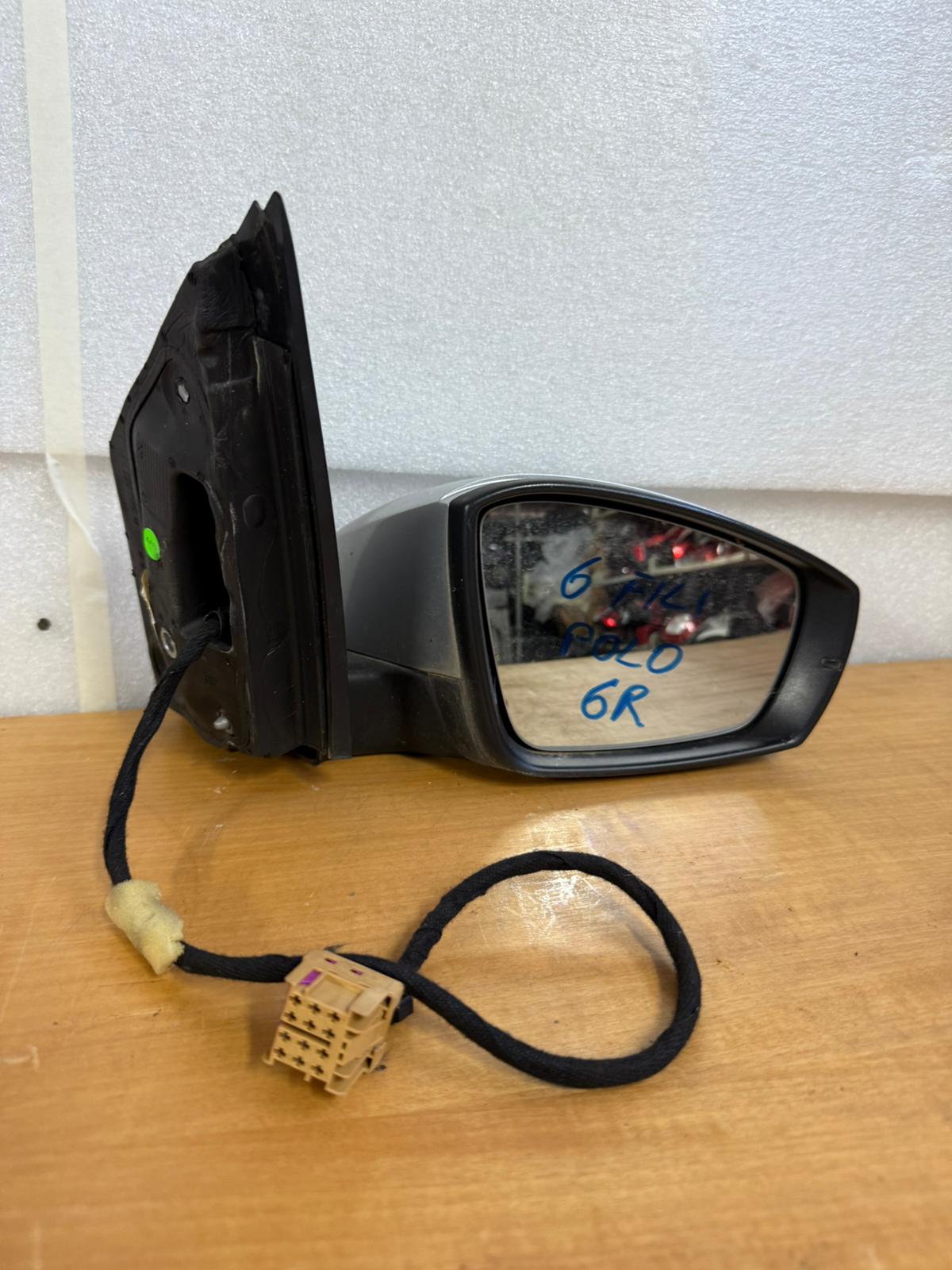 SPECCHIETTO RETROVISORE ORIGINALE USATO VOLKSWAGEN POLO 6R 2009 - 2017