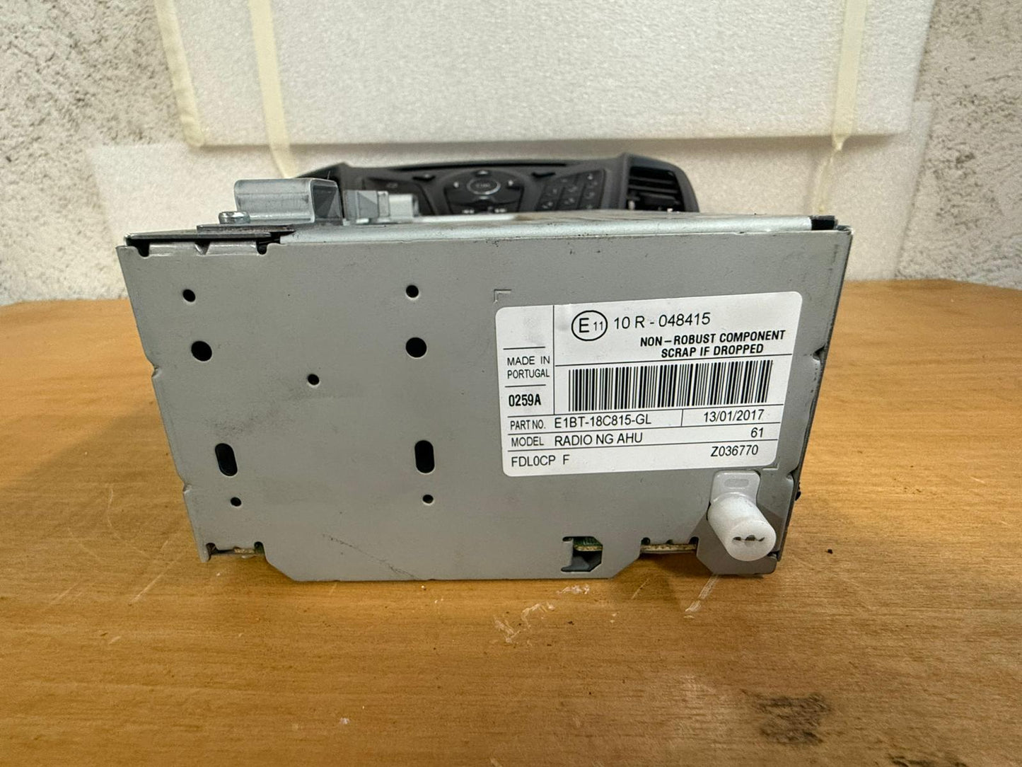 E1BT-18C815-GL AUTORADIO ORIGINALE FORD FIESTA 2013 - 2017