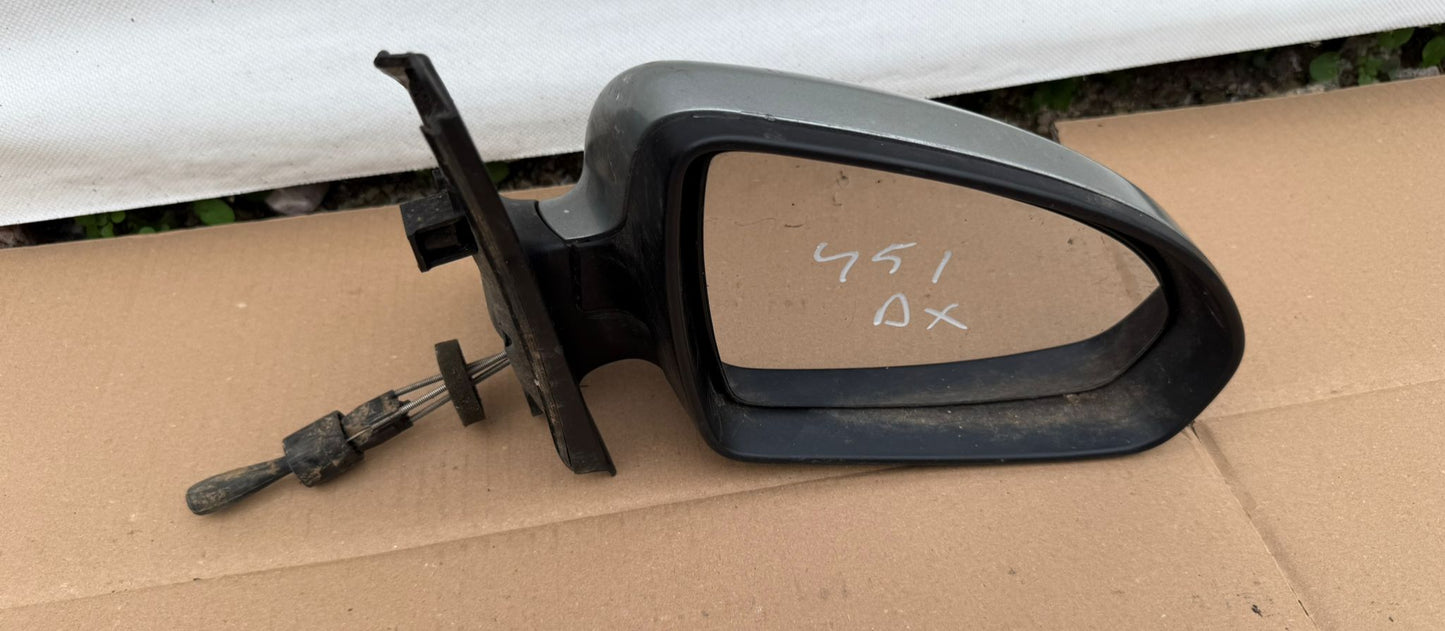 SPECCHIETTO RETROVISORE ORIGINALE USATO SMART FORTWO 451 2007 - 2015