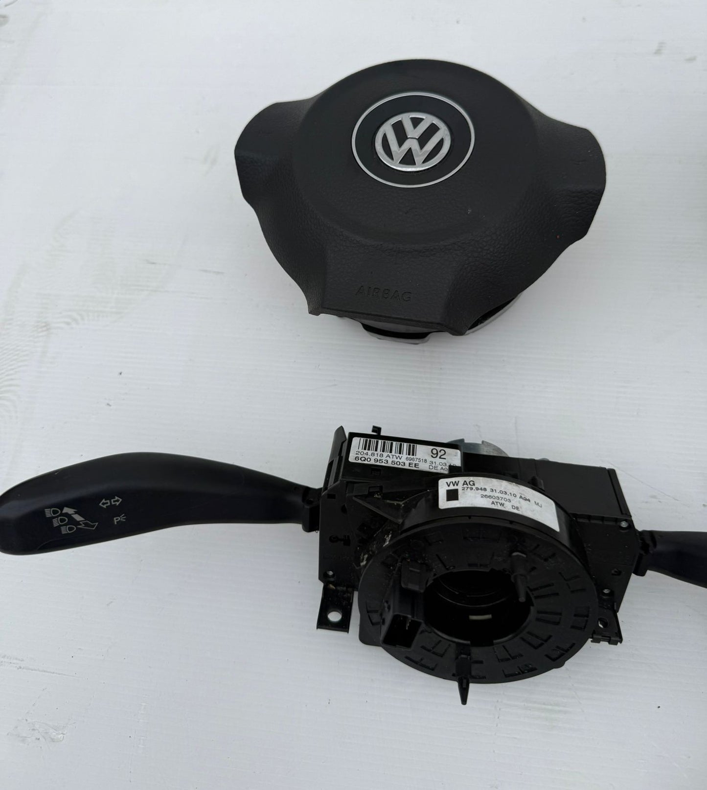 KIT AIRBAG COMPLETO PER VOLKSWAGEN Polo 5° Serie (09>17)