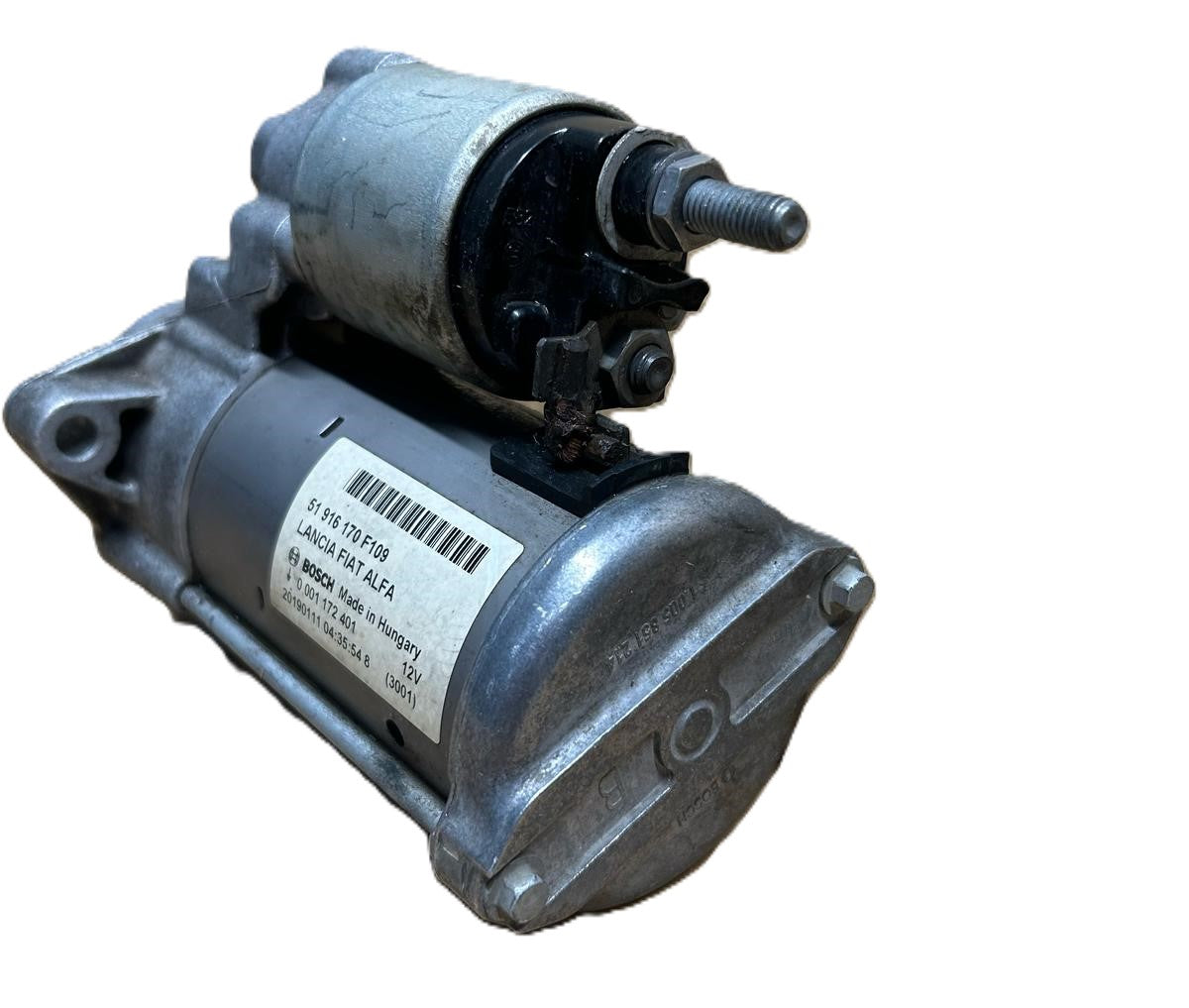 MOTORINO D'AVVIAMENTO FIAT FIORINO / PANDA / 500 X 12>  Codice : 51916170F109