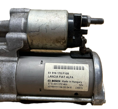 MOTORINO D'AVVIAMENTO FIAT FIORINO / PANDA / 500 X 12>  Codice : 51916170F109