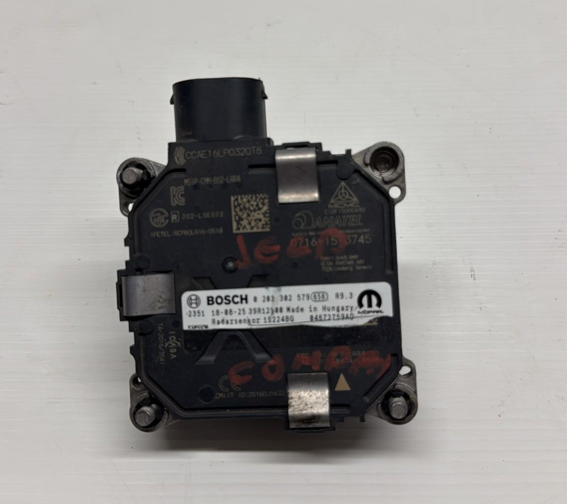 SENSORE RADAR ANTERIORE JEEP COMPASS  2019 ORIGINALE CODICE: 0203301406