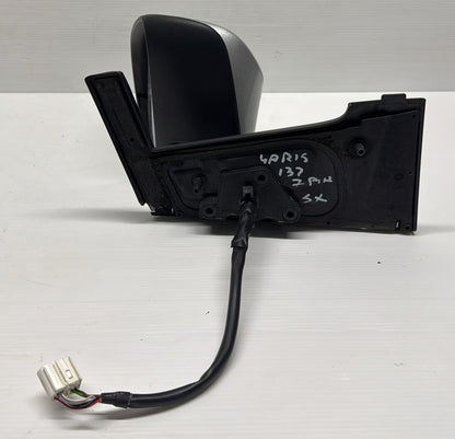 SPECCHIETTO RETROVISORE SINISTRO TOYOTA YARIS 2012-2017 7 PIN ORIGINALE USATO