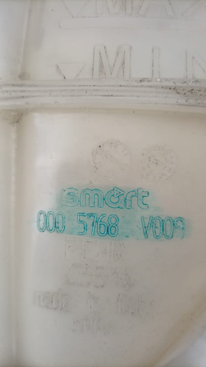 VASCHETTA ACQUA LIQUIDO REFRIGERANTE SMART ForTwo Cabrio VASCHETTA ACQUA LIQUIDO REFRIGERANTE SMART ForTwo Cabrio