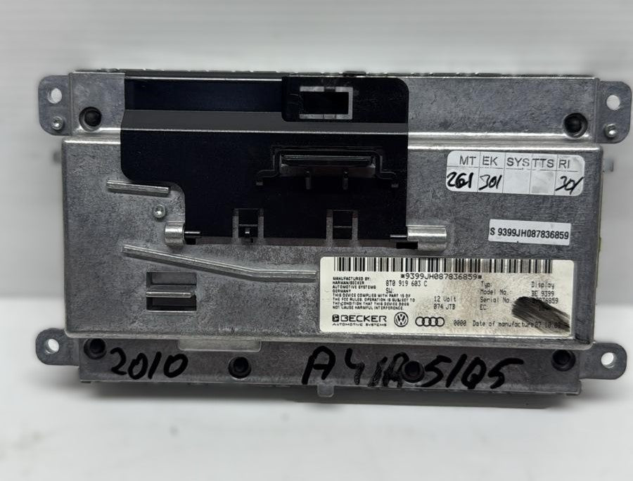 DISPLAY MONITOR PICCOLO SCHERMO AUDI A4/A5/Q5 CODICE:8T0919603C