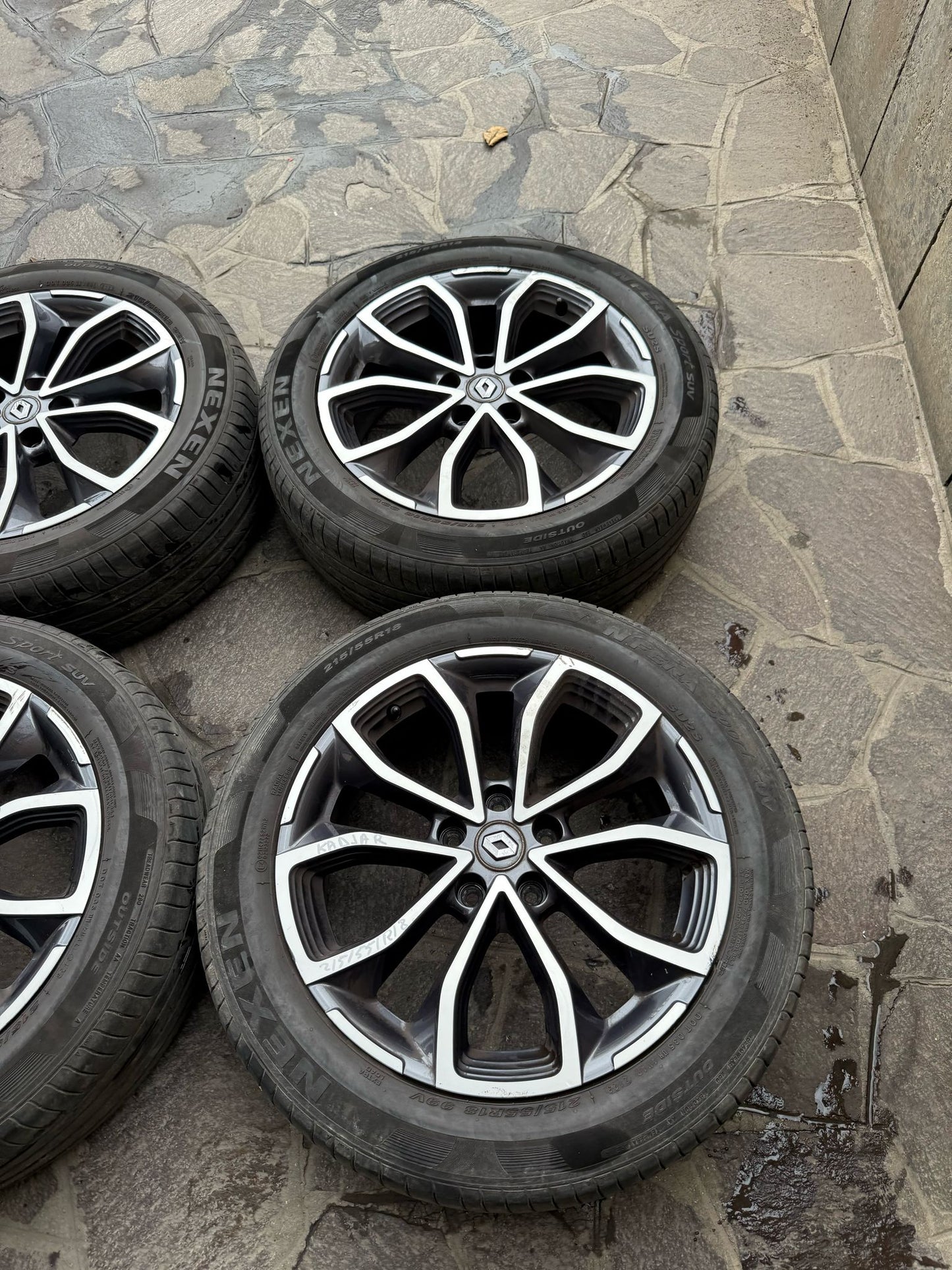 CERCHI IN LEGA RENAULT KADJAR 2017 MISURA:215/55R18 GOMME:80%