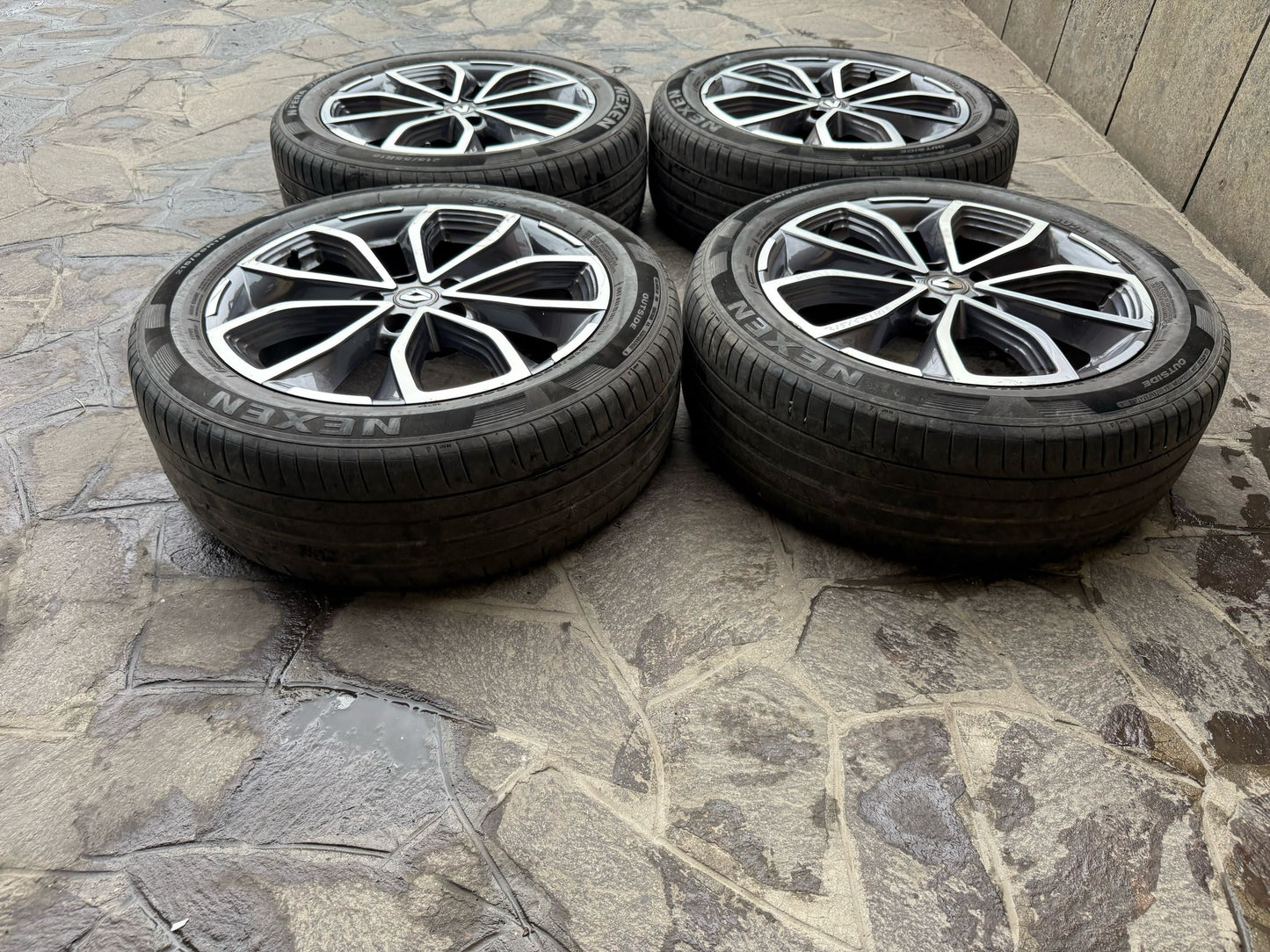 CERCHI IN LEGA RENAULT KADJAR 2017 MISURA:215/55R18 GOMME:80%