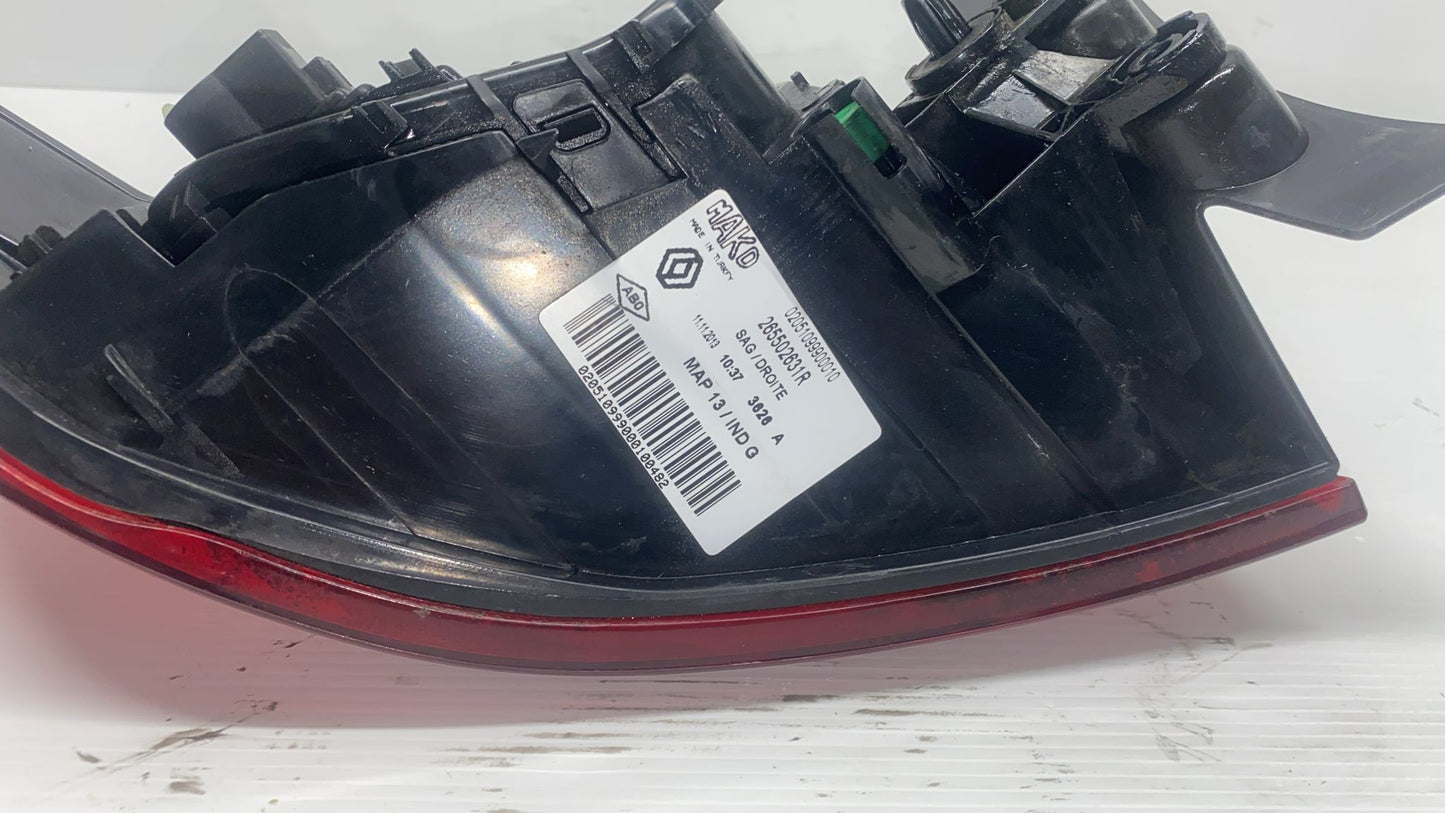 STOP FANALE POSTERIORE DESTRO RENAULT CLIO 2014 CODICE:265502631R