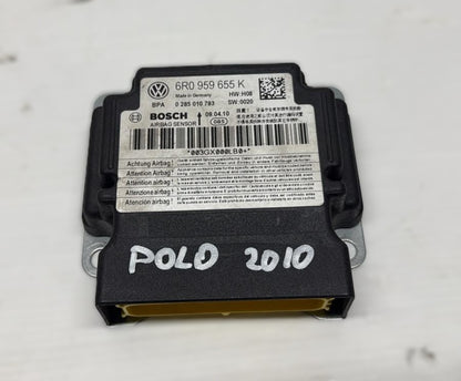 CENTRALINA AIRBAG VOLKSWAGEN Polo 5° Serie CODICE: 6R0959655K (09>17)