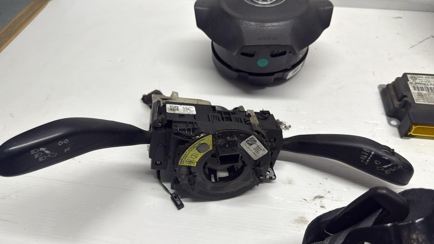 KIT AIRBAG SENZA CRUSCOTTO PER VOLKSWAGEN Polo 5° Serie (09>12)