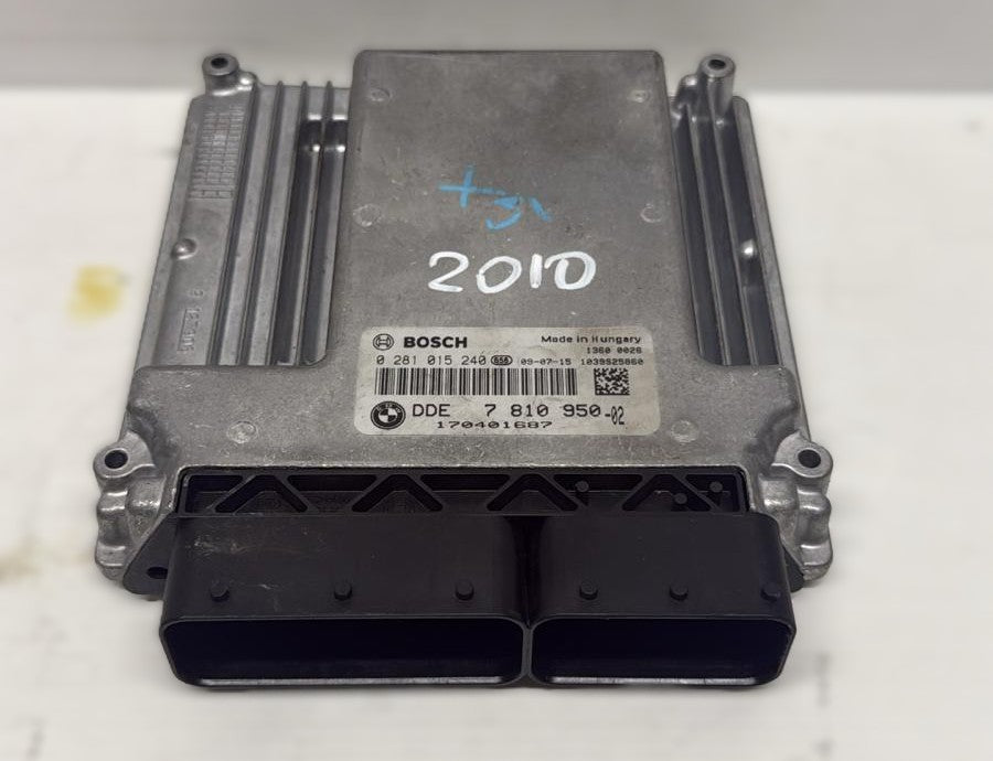 CENTRALINA MOTORE BMW X5 2010 3.0 DIESEL CODICE:0281015240