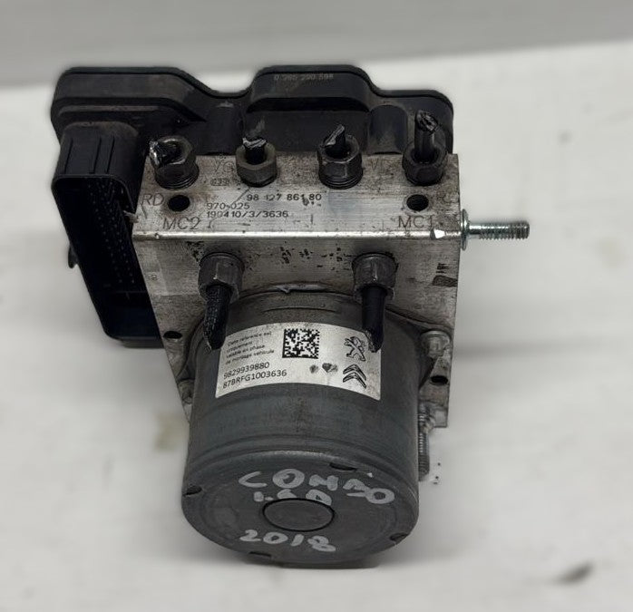 POMPA CENTRALINA ABS OPEL COMBO 2018 1.6 DIESEL BH02 CODICE:9812786180