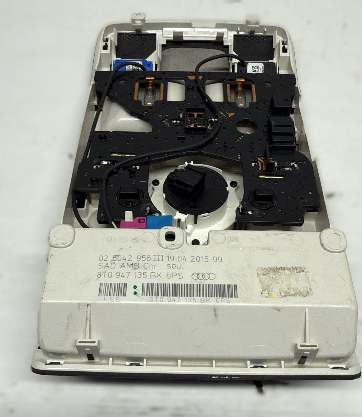 PLAFONIERA AUDI A5 COUPÈ CON TETTO APRIBILE 2013 CODICE:8T0947135BK