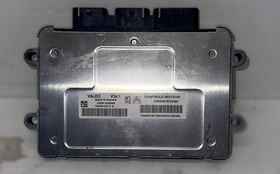 CENTRALINA MOTORE ECU CITROEN C3 II 1.1 BENZINA 2009-2016 CODICE:V29010314A