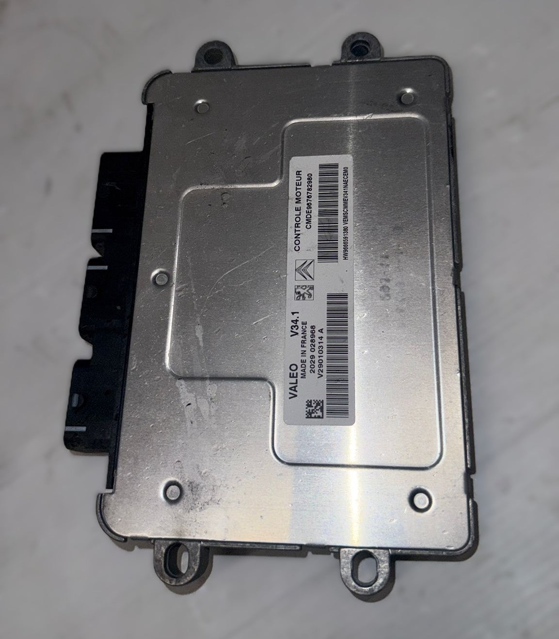 CENTRALINA MOTORE ECU CITROEN C3 II 1.1 BENZINA 2009-2016 CODICE:V29010314A