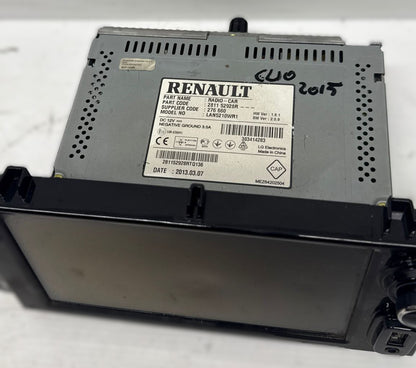 STEREO DISPLAY RENAULT CLIO 2015