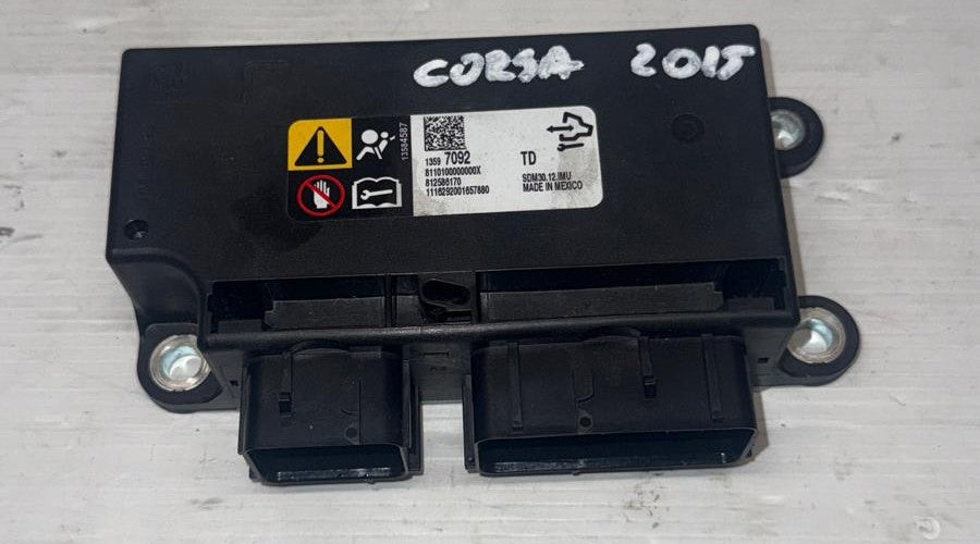 CENTRALINA AIRBAG OPEL CORSA 2016 CODICE:812586170