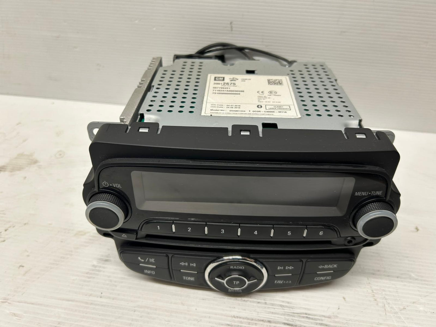 CD AUTORADIO OPEL CORSA E CODICE:DWGM1004