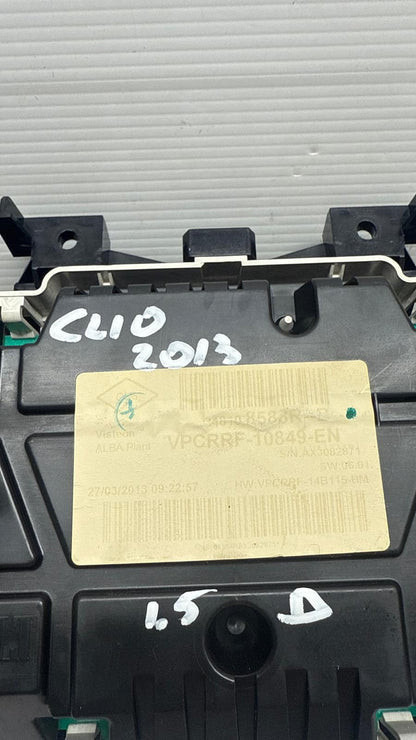 QUADRO STRUMENTI  RENAULT CLIO SERIE IV CODICE:24810-8588R (12>19)