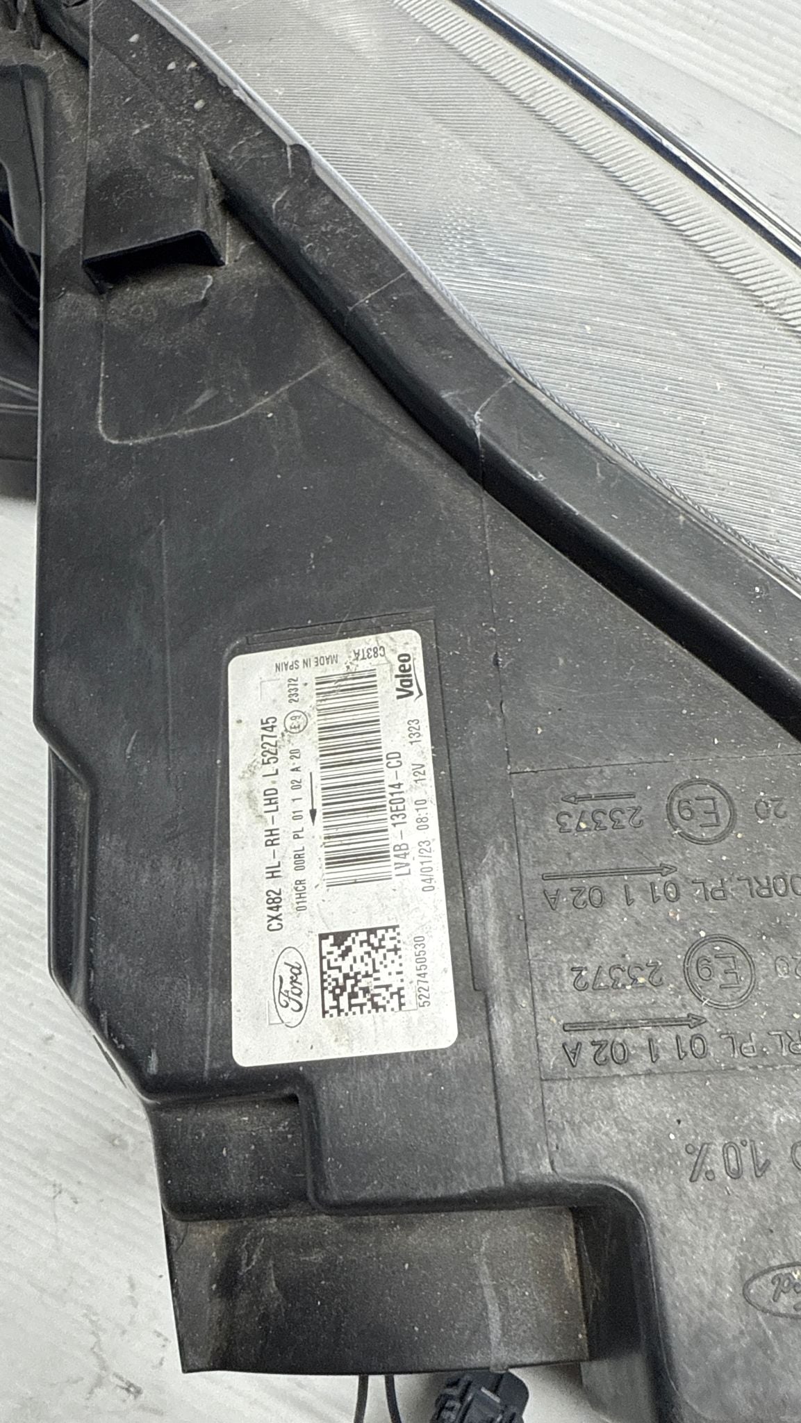 FARO ANTERIORE DESTRO FORD KA 2022