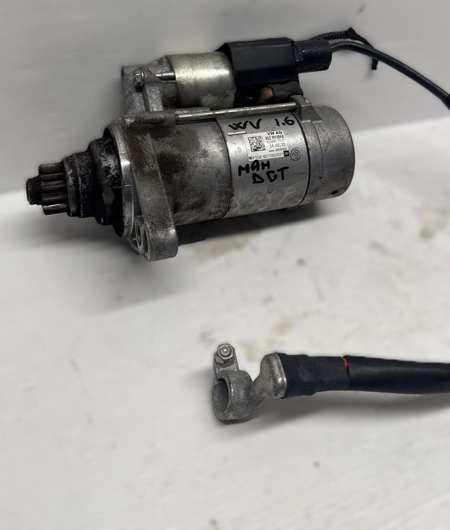 MOTORINO AVVIAMENTO VW GOLF 1.6 85 KW DIESEL VII 2017-2020 DGT  02Z911024B