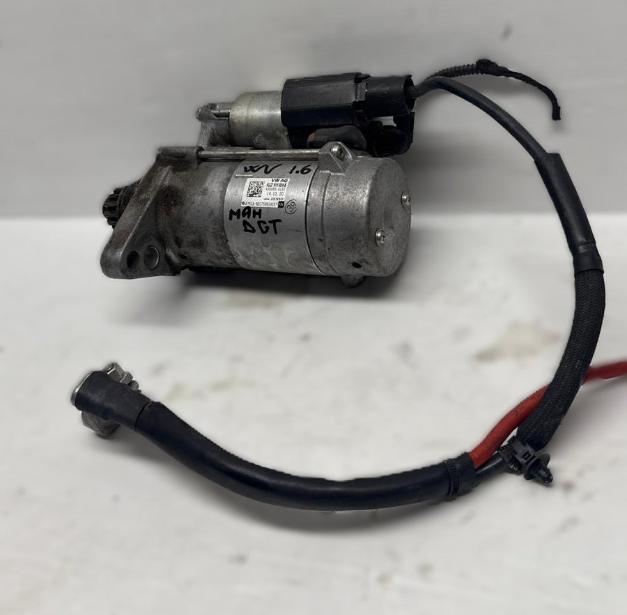 MOTORINO AVVIAMENTO VW GOLF 1.6 85 KW DIESEL VII 2017-2020 DGT  02Z911024B