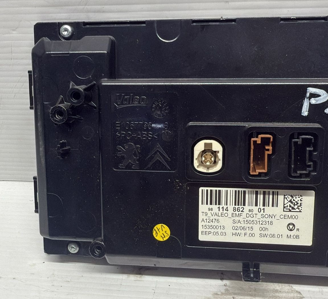 NAVIGATORE DISPLAY PEUGEOT 308 2015 CODICE: A12476