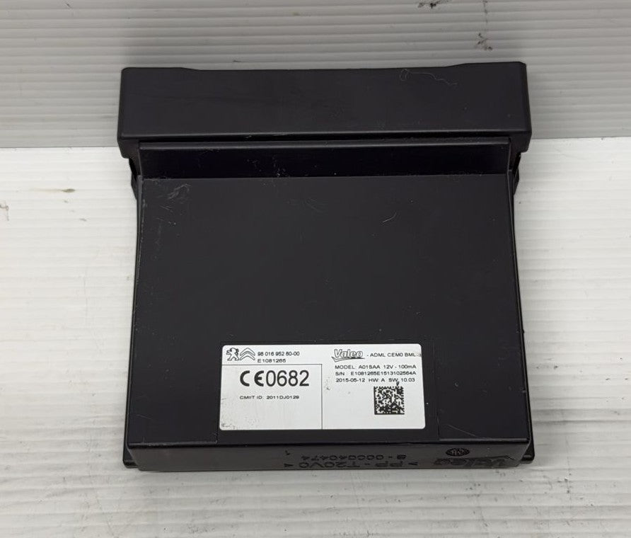 CENTRALINA CHIUSURA PEUGEOT 308 2015 \CITROEN C4 CODICE:9801695280