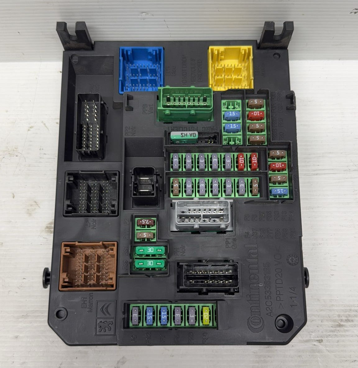 SCATOLA RELÈ/FUSIBILI PEUGEOT SW 308 2015 CODICE:1667046180