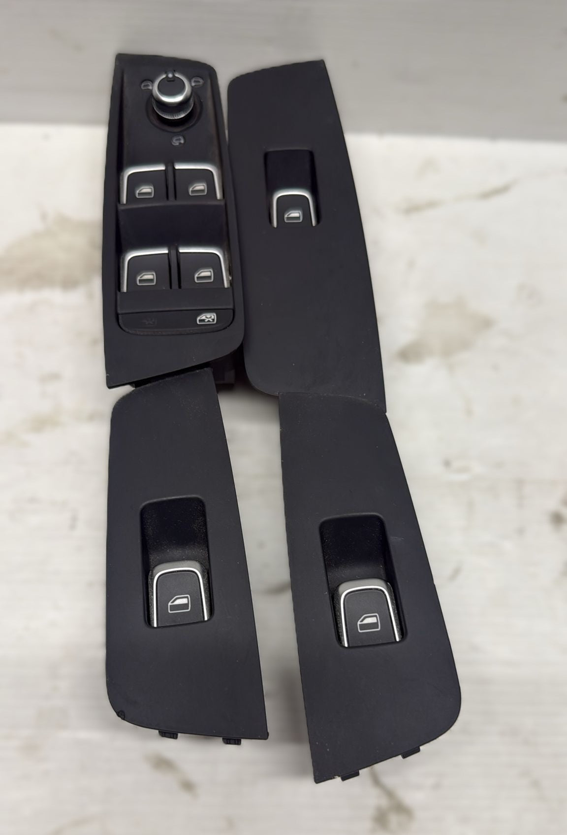 PULSANTIERA CROMATA ALZAVETRI AUDI A1 2016 ANTERIORE\POSTERIORE