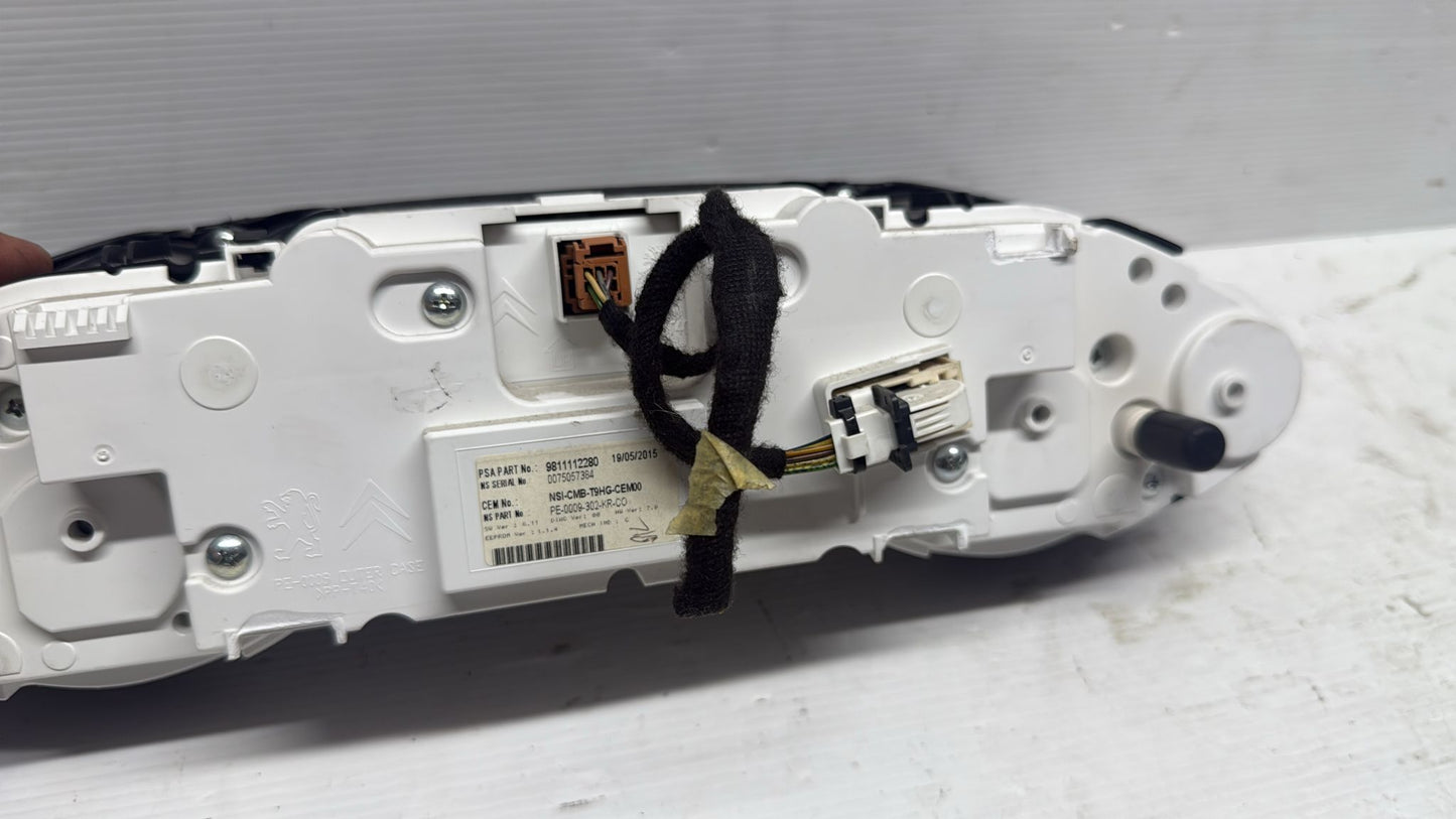 QUADRO STRUMENTI CONTACHILOMETRI PEUGEOT 308 SW 1,6 HDI 85KW 2013-2021