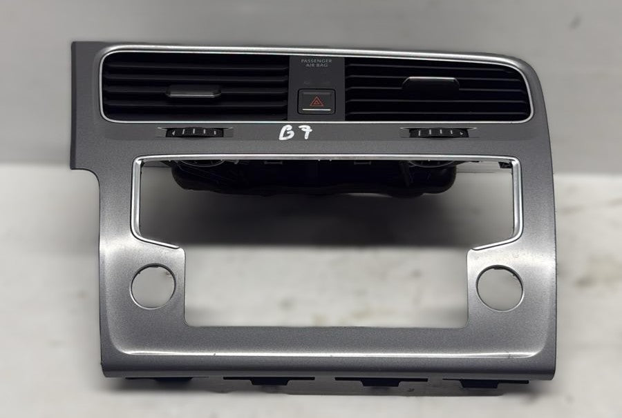 MASCHERINA AUTORADIO VOLKSWAGEN GOLF VII * BOCCHETTE (2012 AL 2018)