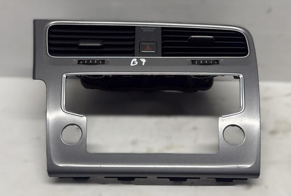 MASCHERINA AUTORADIO VOLKSWAGEN GOLF VII * BOCCHETTE (2012 AL 2018)
