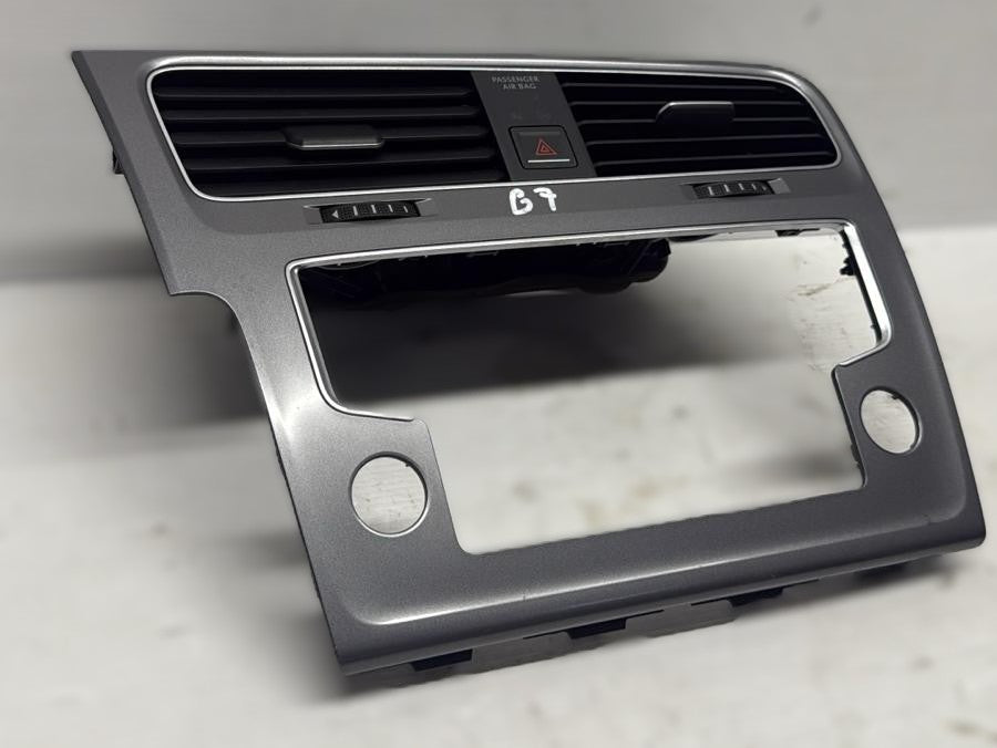 MASCHERINA AUTORADIO VOLKSWAGEN GOLF VII * BOCCHETTE (2012 AL 2018)