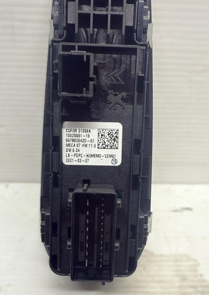 PULSANTIERA ANTERIORE SINISTRA PEUGEOT 308 2015