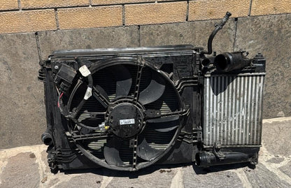 GRUPPO RADIATORI COMPLETO DI VENTOLE RENAULT SCENIC 2017  1.5 DCI