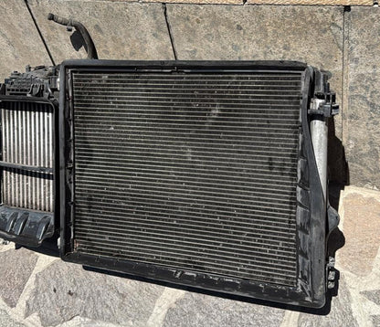 GRUPPO RADIATORI COMPLETO DI VENTOLE RENAULT SCENIC 2017  1.5 DCI