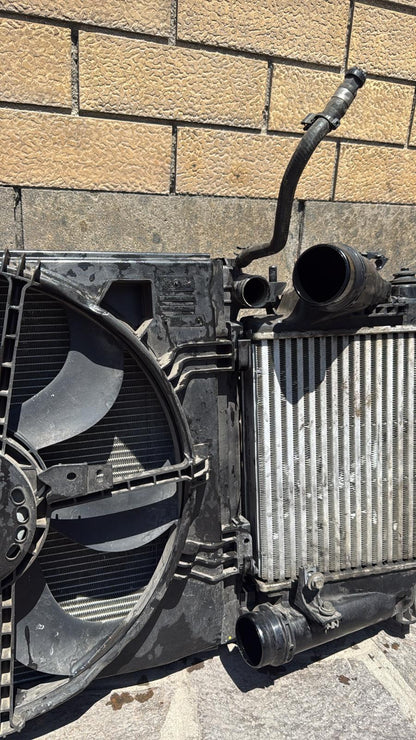 GRUPPO RADIATORI COMPLETO DI VENTOLE RENAULT SCENIC 2017  1.5 DCI