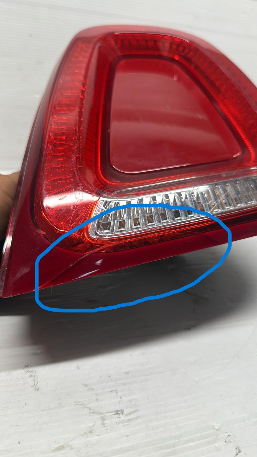 STOP FANALE POSTERIORE DESTRO FIAT 500 2015 (HA UNA CREPA SOTTO)