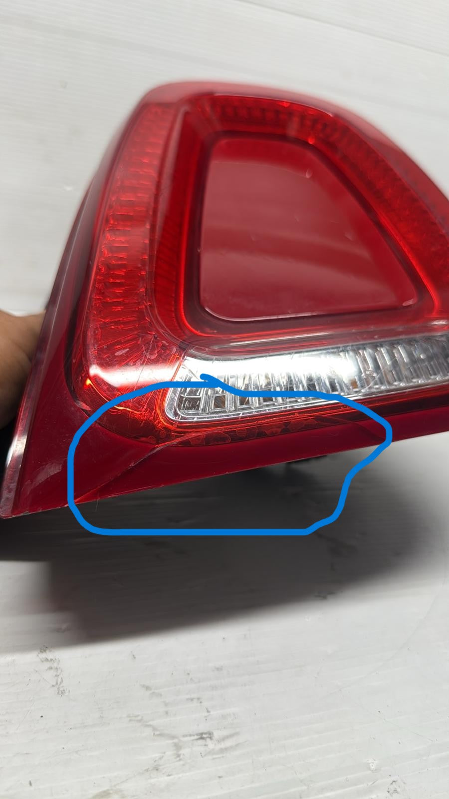 STOP FANALE POSTERIORE DESTRO FIAT 500 2015 (HA UNA CREPA SOTTO)