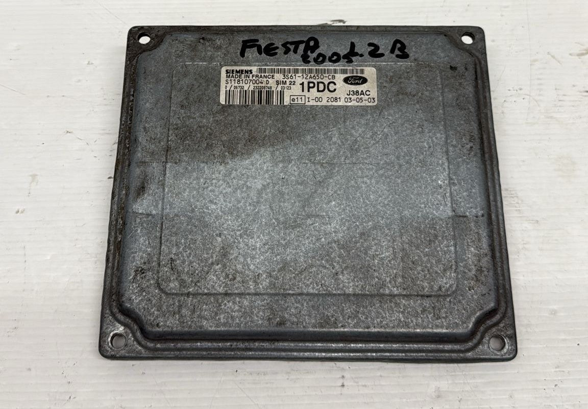 CENTRALINA MOTORE FORD FIESTA FD 1.2 B 55KW CODICE:3S61-12A650-CB