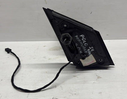 SPECCHIETTO RETROVISORE MANUALE SINISTRO VOLKSWAGEN POLO 2010 2 PIN