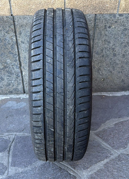 CERCHIO IN FERRO DACIA SANDERO 2022 205/55/R16 91V GOMMA PIRELLI