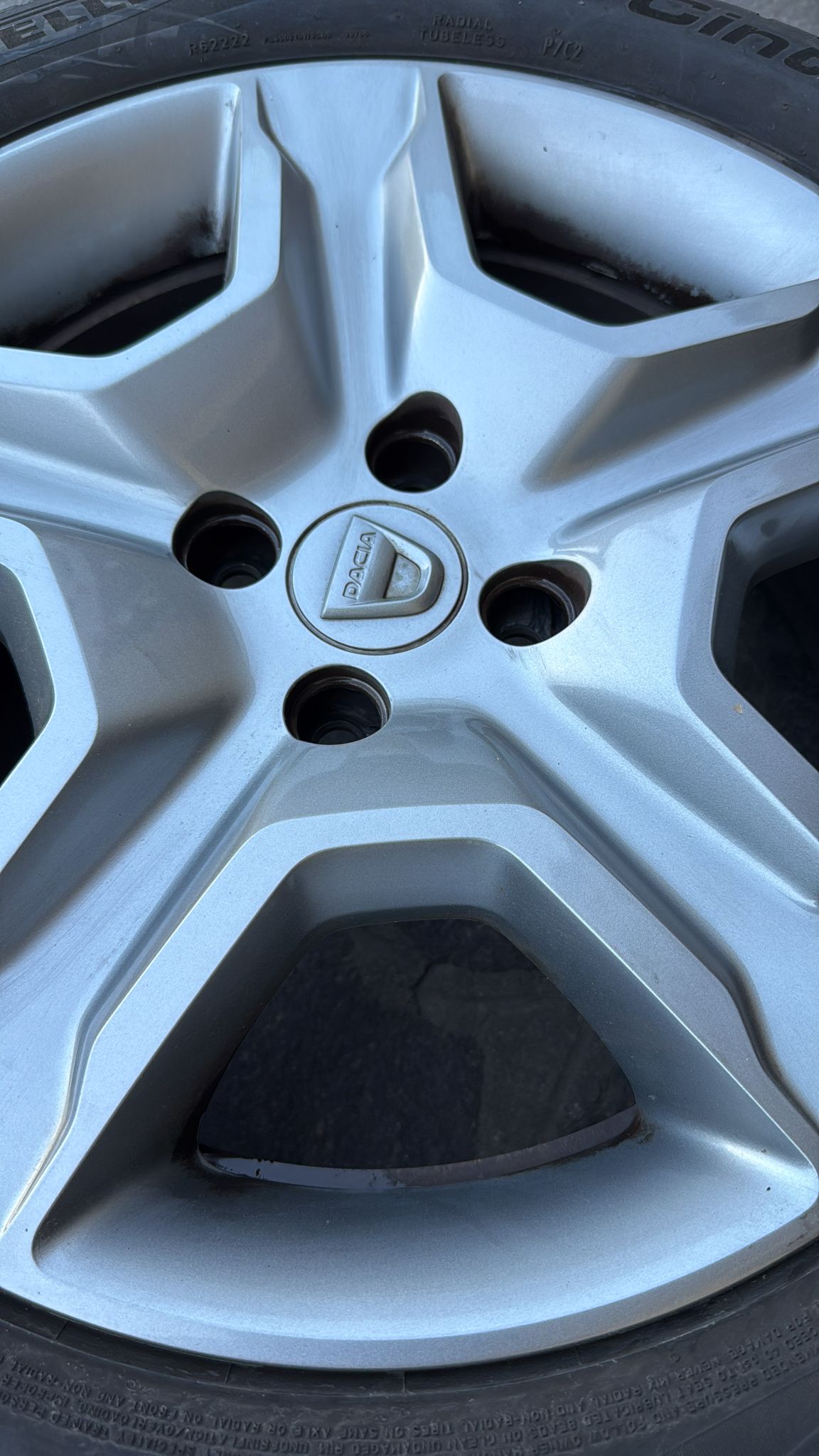 CERCHIO IN FERRO DACIA SANDERO 2022 205/55/R16 91V GOMMA PIRELLI